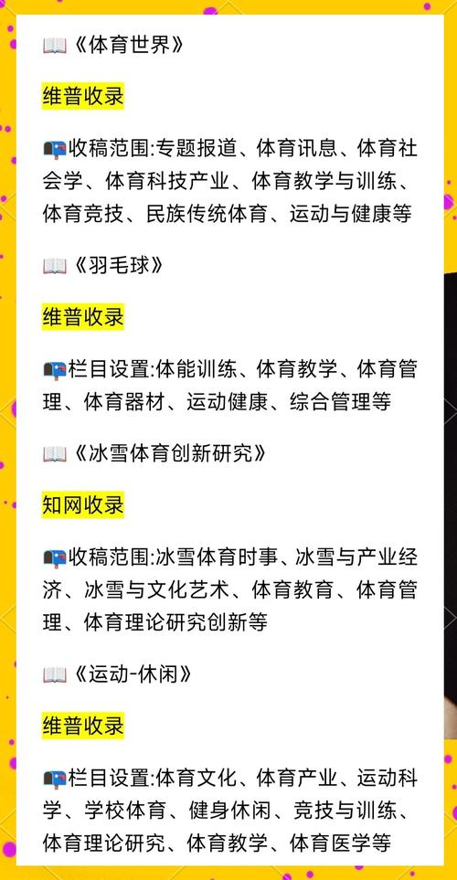 体育类期刊什么比较好发,体育类期刊什么比较好发论文